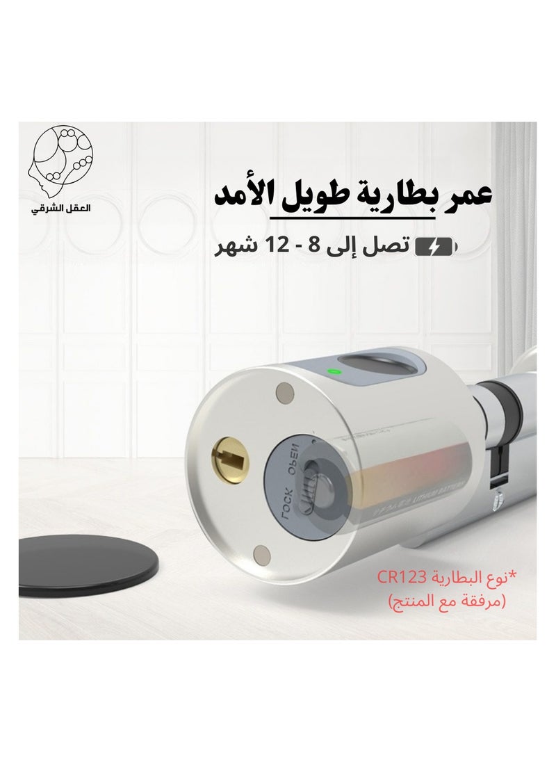Smart Fingerprint Lock  Compatible With TUYA App(contain one  battery CR123A)