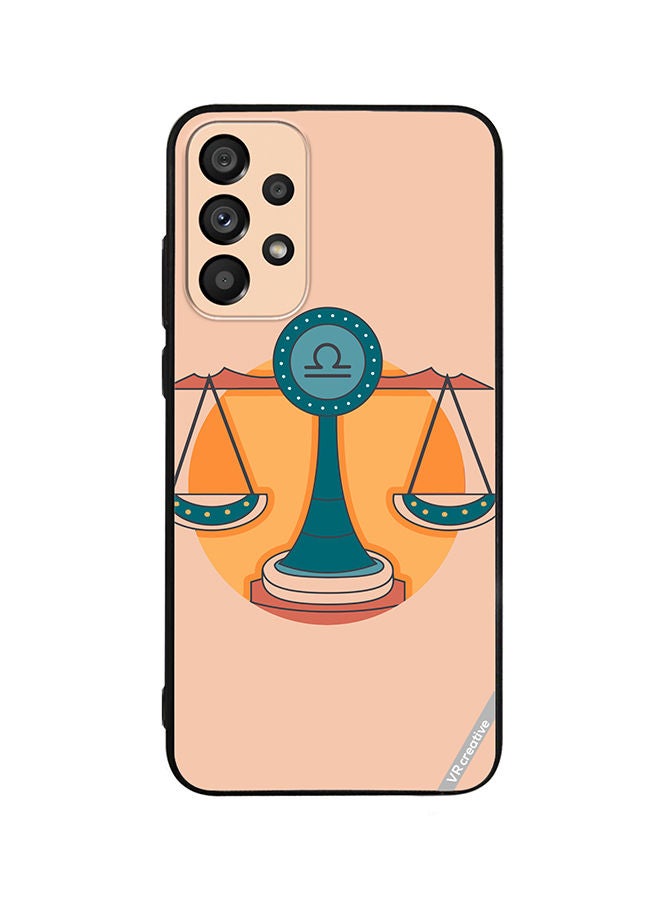 VR CREATIVE Protective Case Cover For Samsung Galaxy A72 Balance Zodiac Signs Design Multicolour - Image 1