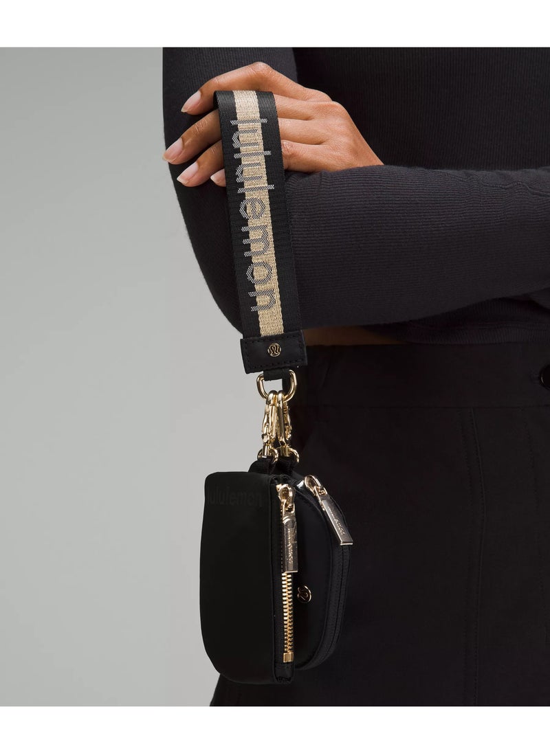 Lululemon - Dual Pouch Wristlet Wallet, Mini Zip-Around Coin Purse with Double Pockets, Compact and Convenient for Organizing Small Essentials On the Go - Image 1