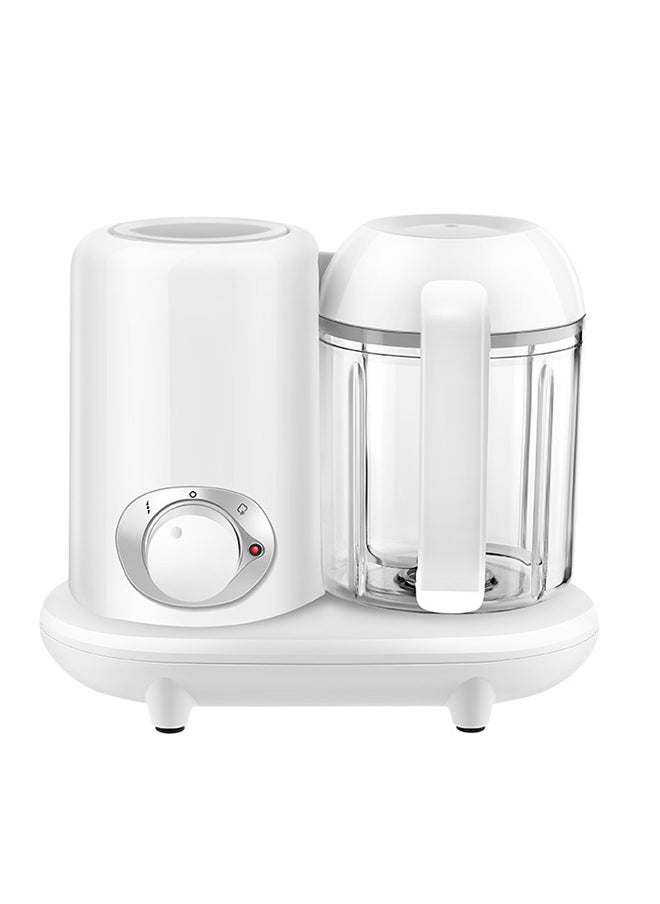 kiddoz Baby Food Processor With Steamer, White  - Image 1