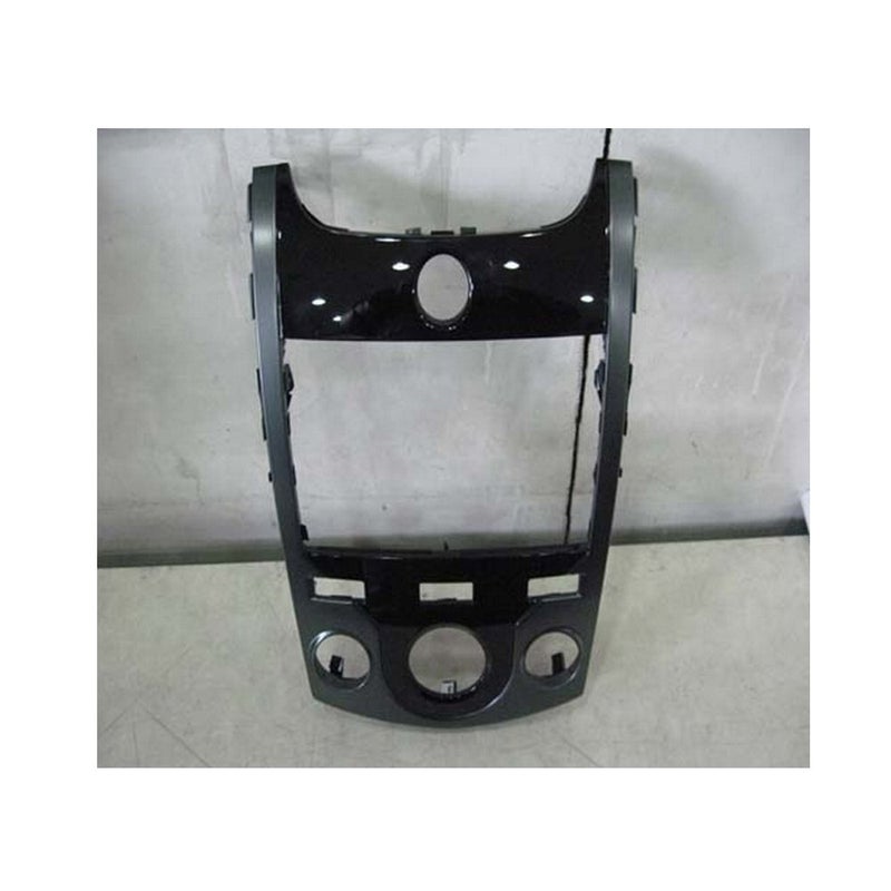 KIA لوحة القيادة GPS مركزية لسيارات كيا موتورز باللون الأسود اللامع مع تكييف هواء يدوي لنماذج 2009 2010 2011 2012 كيا فورت كويب سيراتو كويب - Image 5