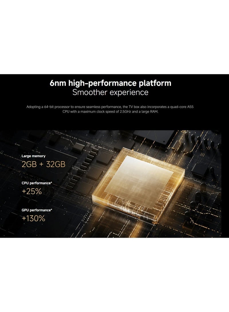 جهاز تلفاز بوكس S (الجيل الثالث) بجودة 4K ألترا إتش دي للبث مع جوجل تي في، واي فاي وبلوتوث - Image 4