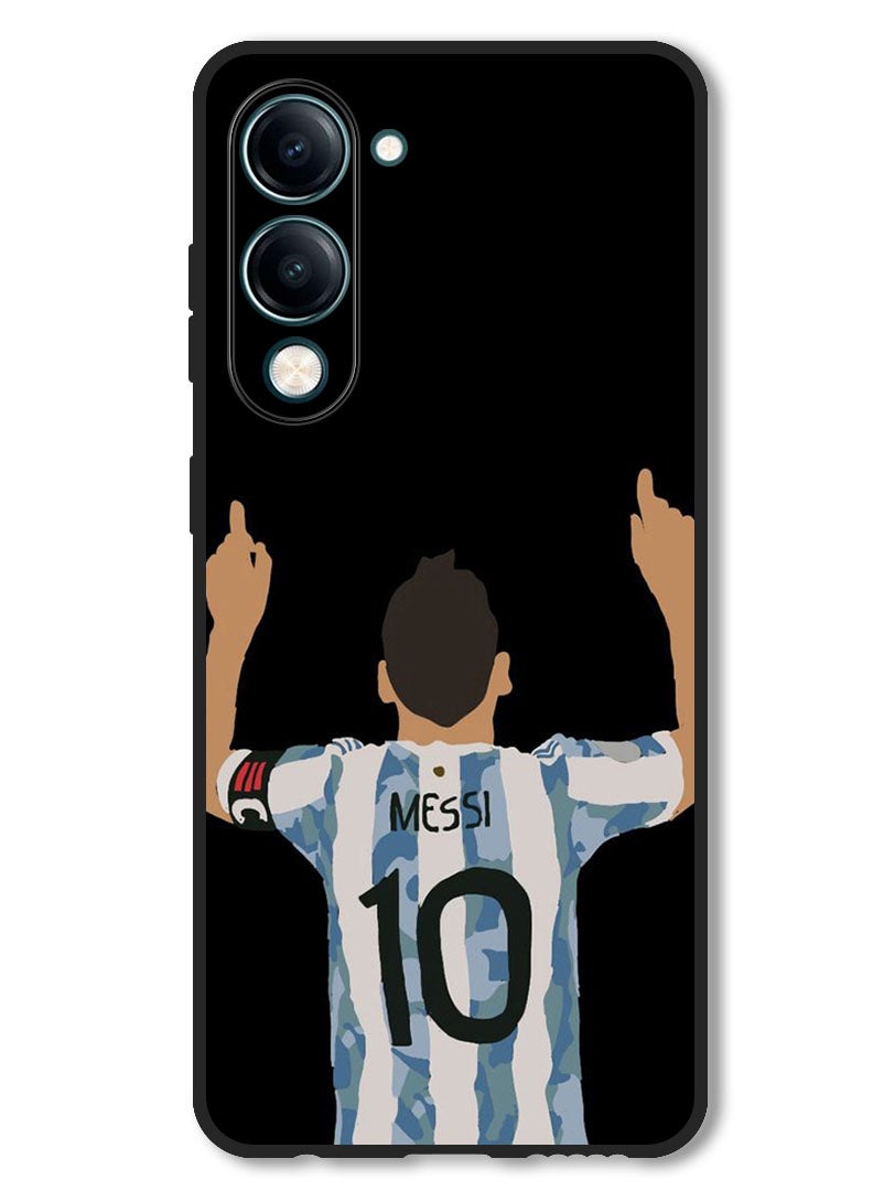 Theodor Case Compatible with Vivo Y29s Protection Shockproof Bumper Cover Messi (2) - Image 1