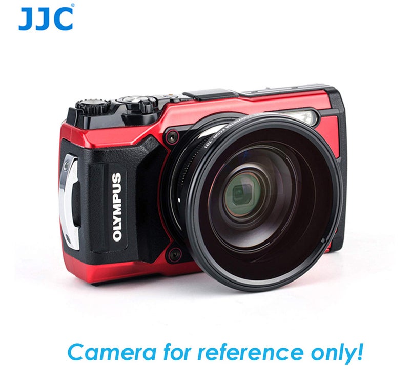 Fotasy JJC RN-T01 40.5mm Conversion Lens Adapter, Compaitible with Olympus Tough TG-1 TG-2 TG-3 TG-4 TG-5 TG-6 Digital Cameras, TG6 TG5 TG4 TG3 Filter Ring Converter, Replaces CLA-T01 Lens Adapter - Image 2