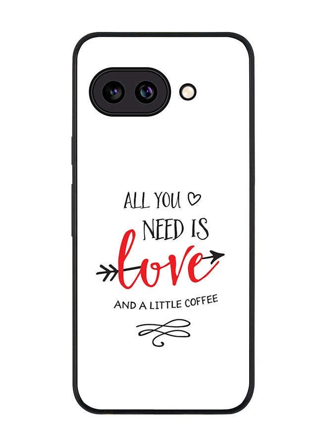 Stylizedd For Google Pixel 9a Case,Slim fit Camera Protection, Shockproof Thin Phone cover  - All You Need Is A Little Love
