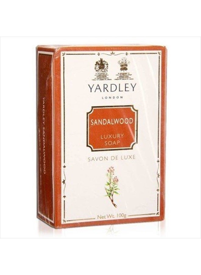 Generic Yardley Sandalwood Luxury Soap (100g) (Pack of 3) 