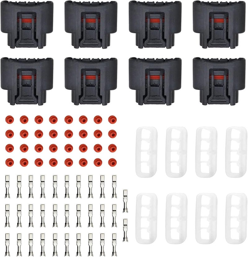 FZJDSD 8PCS Ignition Coil Plug Connector Kit for Toyota & Lexus - Image 1