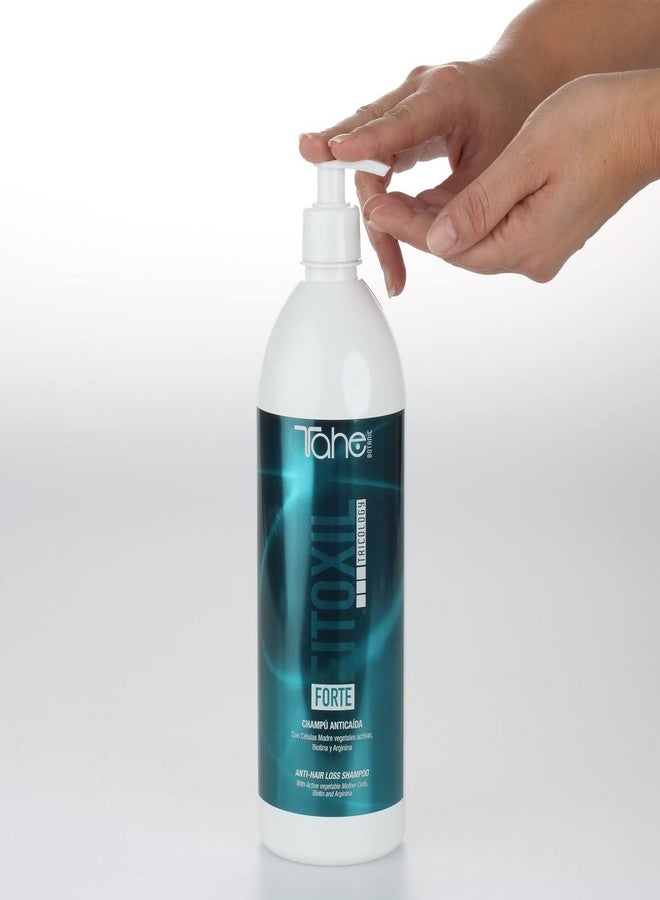 Tahe Fitoxil Shampoo Forte With Active Vegetable Mother Cells, Biotin and Arginina 1000ML - Image 3