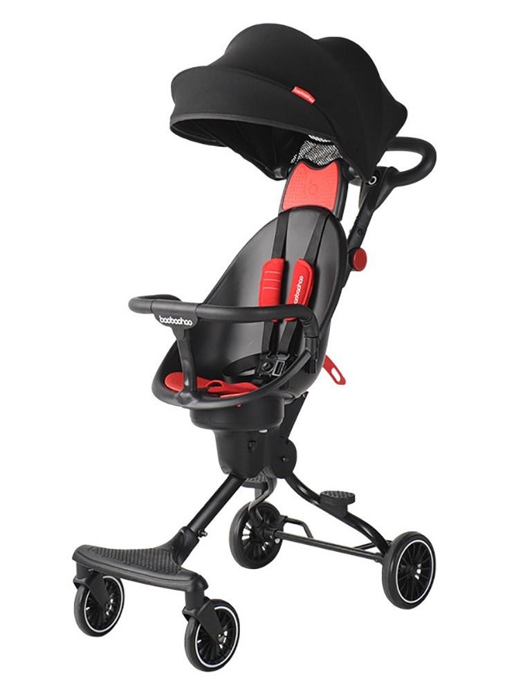 baobaohao - V5-B Baby Stroller, Lightweight Travel Stroller, Ultra-Compact Fold & Airplane Ready Stroller for Toddlers,  Large Canopy - Image 1