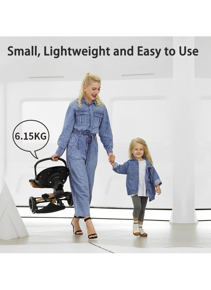 baobaohao - V5-B Baby Stroller, Lightweight Travel Stroller, Ultra-Compact Fold & Airplane Ready Stroller for Toddlers,  Large Canopy - Image 1