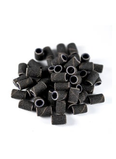brunson Sanding Bands for Nail Drill Bits Nail Drill File Manicure Tool 100pcs Grit 240  - Image 1