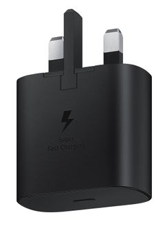 Furtey Travel Adapter for Super Fast Charging 25W, Black  - Image 1