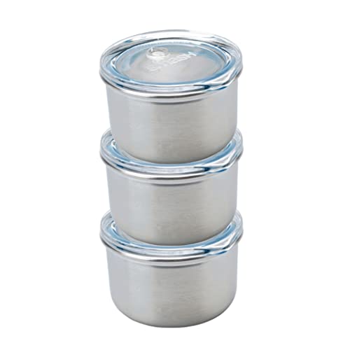 Smash Stainless Steel Mini Dressing/Sauce Pots, Blue, 60 ml Capacity (Pack of 3) - Image 3