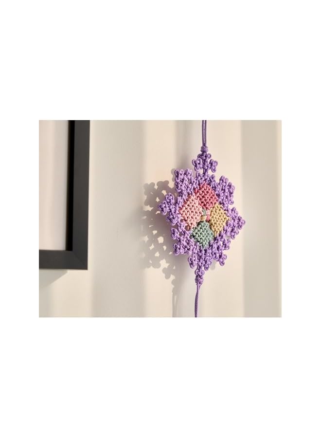 The Bros عقد تقليدي كوري (مايدوب)، زينة حائط منزلية، عناصر ديكور منزلية فاخرة لغرفة المعيشة، عناصر زخرفية للمنزل، مصنوعة يدويًا، ملحقات منزلية، مايدوب ساسايغبان مع أحجار كريمة. - Image 3