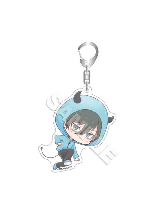 Y Line Blue Prison Little Devil Keychain Shishirin Limited Edition Merchandise For Ages 15 And Up