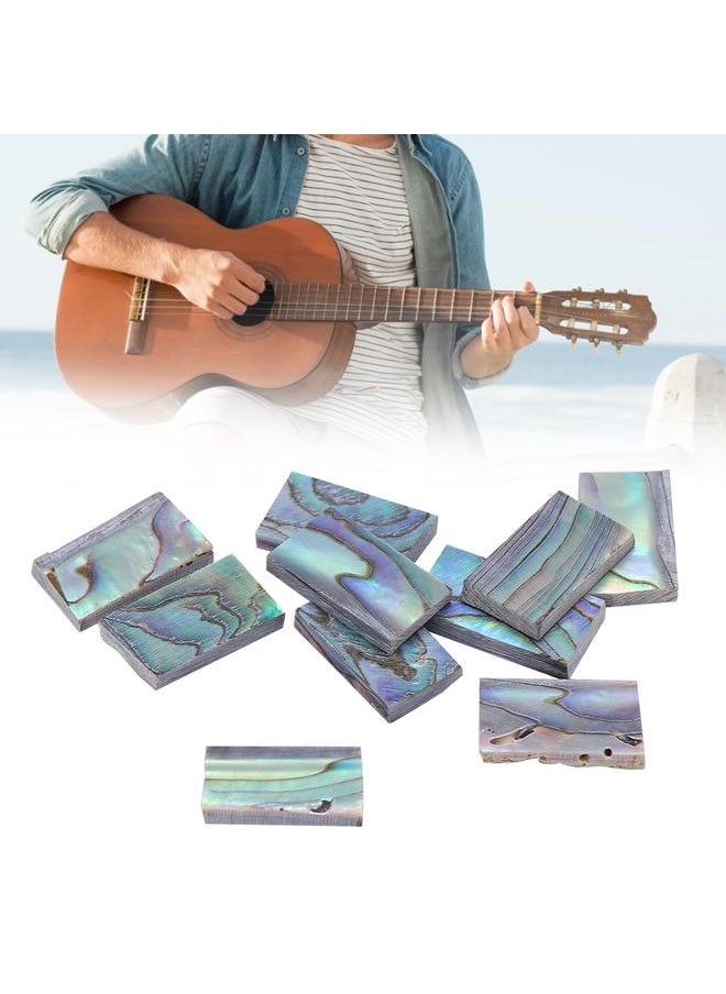 Thoraya - 10Pcs Abalone Shell Inlay Natural Guitars Inlay Material Guitar Fretboard Inlays Materials - Image 1