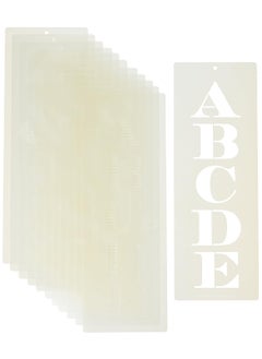 Designer Stencils Chevalier Stripe Monogram Cake Stencil Set by Designer Stencils  - Image 2