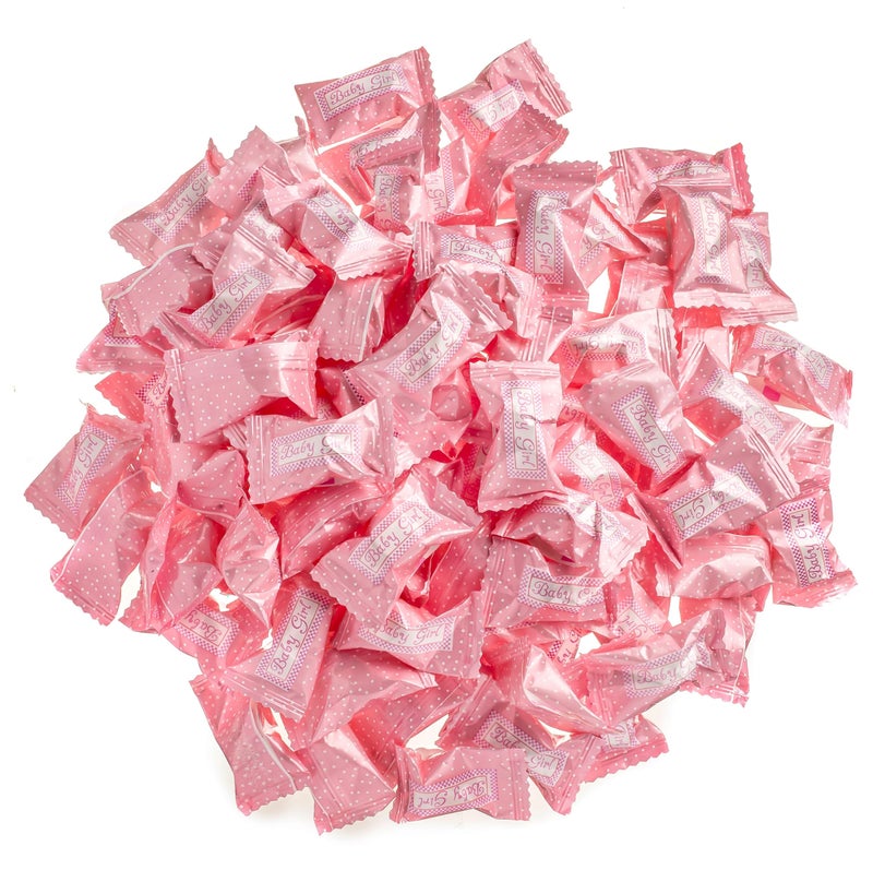 Candy Envy - Baby Girl Buttermints - 13 oz. Bag - 100 Individually Wrapped Candy Mints - Baby Shower Favors - Image 5