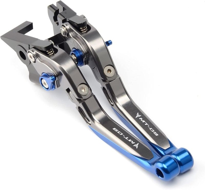 DEMULAX Adjustable Folding Brake Clutch Levers for Yamaha MT-07/MT-09