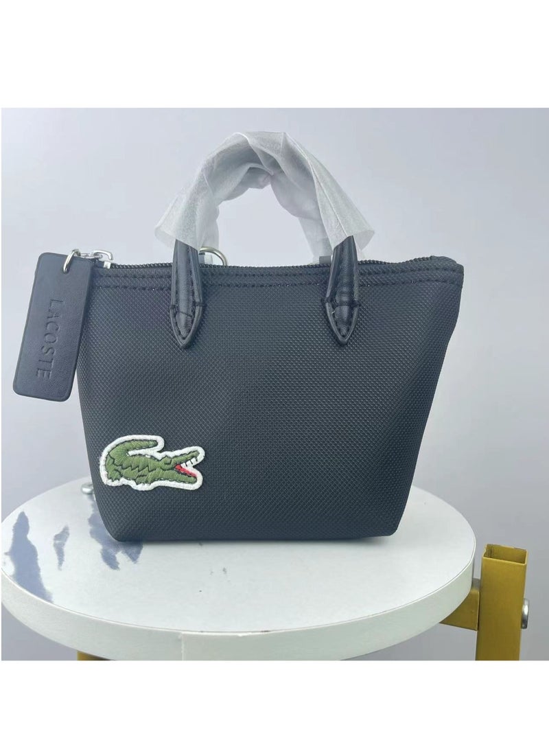 LACOSTE Women's L.12.12 Detachable Shoulder Strap Shopping Bag mini