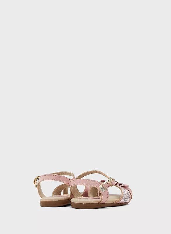 موليكينها MOLEKINHA Sandals with Back strap For Infant Girls, Pink