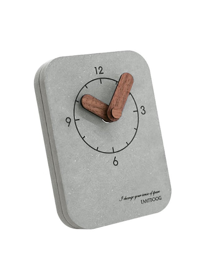 Cuttlefish Modouyu Silent Creative Clock, Desktop Living Room Bedroom High-end Table Clock, Birthday Gift - Image 5