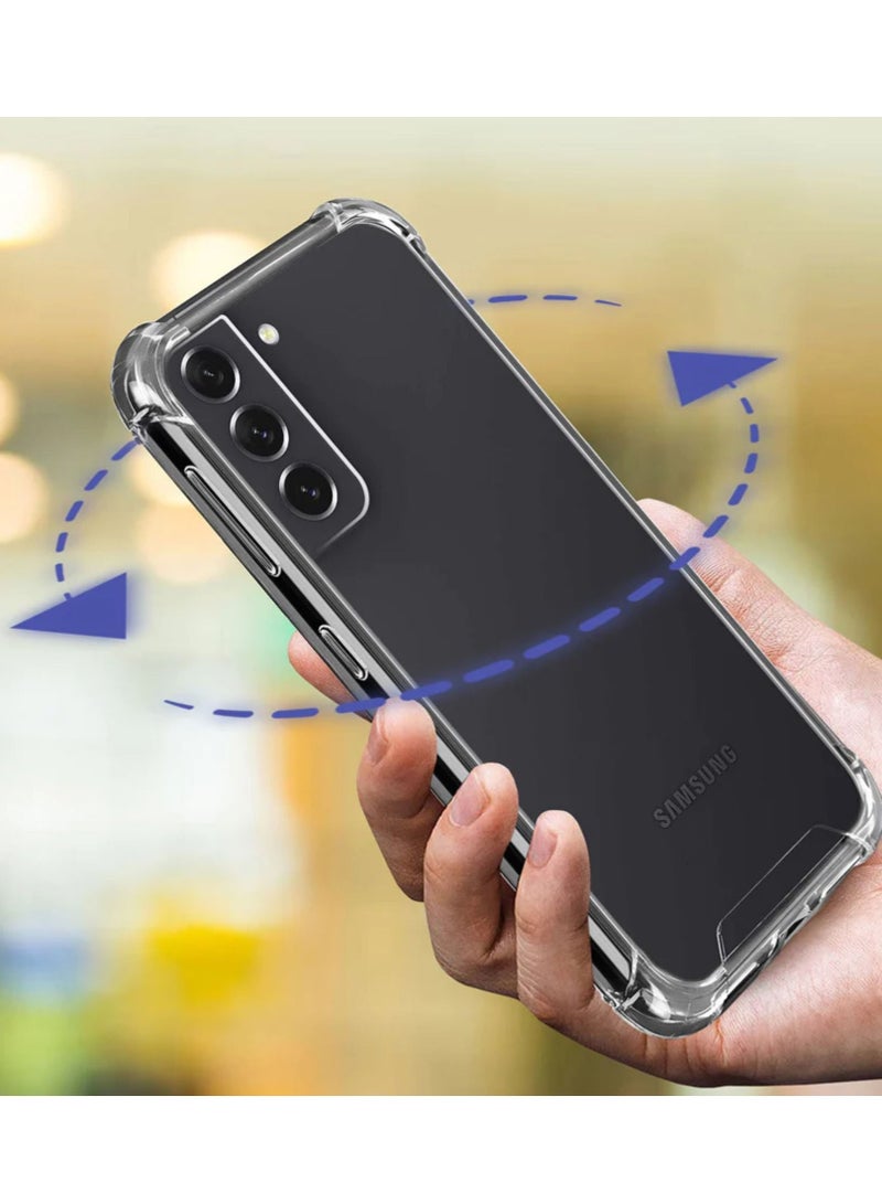 Max & Max Samsung Galaxy S23 Clear Case – Slim Soft TPU Protector with Anti-Scratch, Drop Protection & Full Coverage Lens – Clear - Image 5