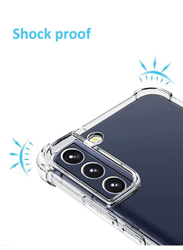 Max & Max Samsung Galaxy S23 Clear Case – Slim Soft TPU Protector with Anti-Scratch, Drop Protection & Full Coverage Lens – Clear - Image 2