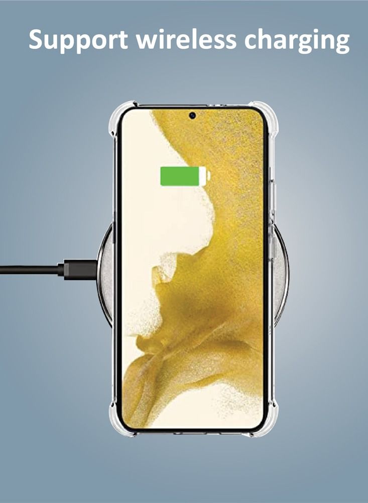 Max & Max Samsung Galaxy S23 Clear Case – Slim Soft TPU Protector with Anti-Scratch, Drop Protection & Full Coverage Lens – Clear - Image 3