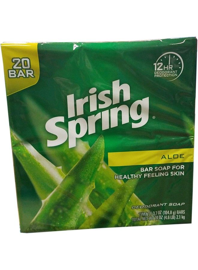 Irish Spring Aloe Bar Soap (203.75 Oz Net Wt 74 Oz) () - Image 1