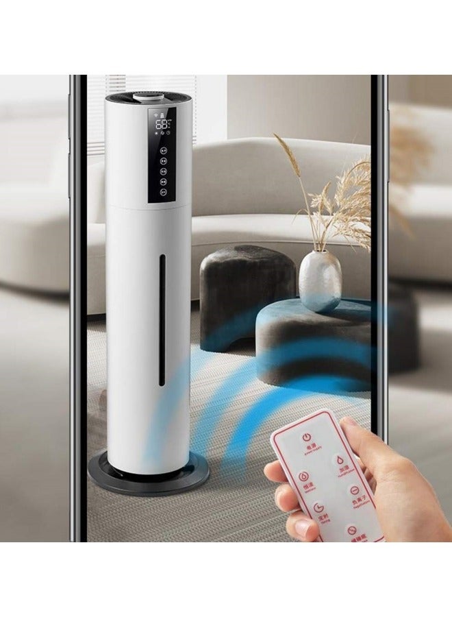 GGEROU Humidifier Household,Stand Humidifiers for Bedroom Living Room,7.5 L Large Humidifier with Remote Control,3 Speed Mist,Top Fill Whole house Humidifier - Image 1