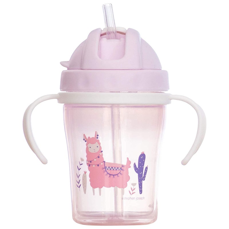Stephen Joseph SJ120016 Straw Cups Llama One Size