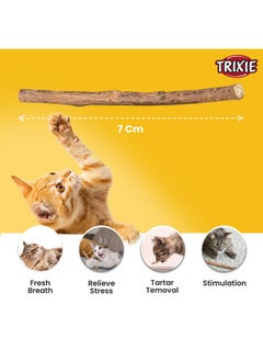 Matatabi Chewing Stick | Interactive Cat Toy, Attracts And Stimulates Cats Hunting Instincts | Made With Dried Matatabi Fruits, Supports Dental Hygiene And Cleans Teeth - 10 Gm (Pack Of 3) - pzsku/ZFB842D1882140FDA4A0EZ/45/_/1728309199/f0c2d29f-79dc-4d34-b0c3-0b51fdd9971d