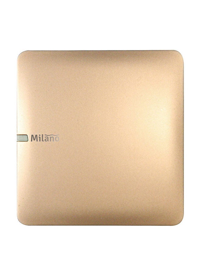 milano 10A 1 Gang 2 Way Switch Made With Polypropylene Colored In Piano Gold Electrical Switches, Sockets, Outlets For Home Appliances L 3 X W 3 Cm Gold - Image 2