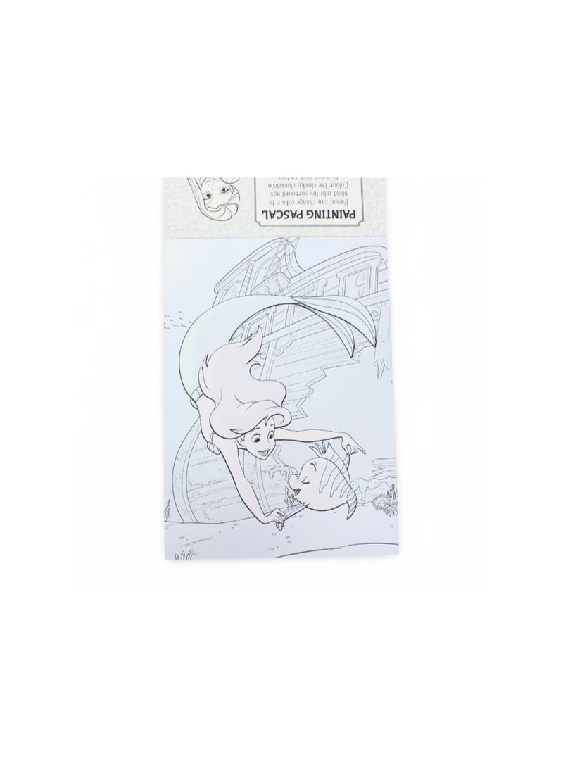 Igloo Books Disney Princess Magic Paint Pad + Paint Brush - Image 2