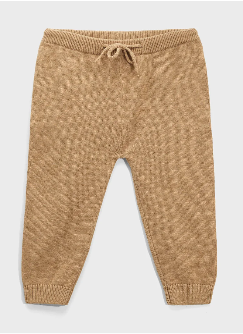 H&M Fine-Knit Cotton Joggers