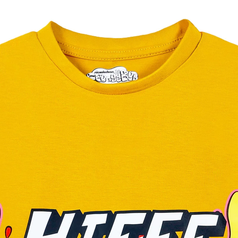 nickelodeon Nickelodeon Sponge Bob Hieee Kids Boy's Short Sleeve T-Shirt