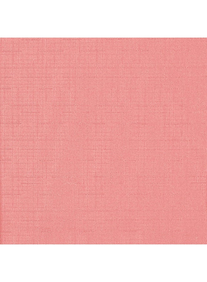 ECLIPSE Kendall Modern Blackout Thermal Rod Pocket Window Curtain for Bedroom or Living Room 1 Panel 42 X 63 Coral - Image 2