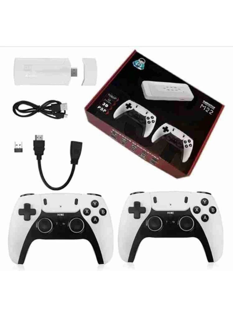M22 Game Stick Retro Video Game Console with 2 Wireless Controller - Image 1