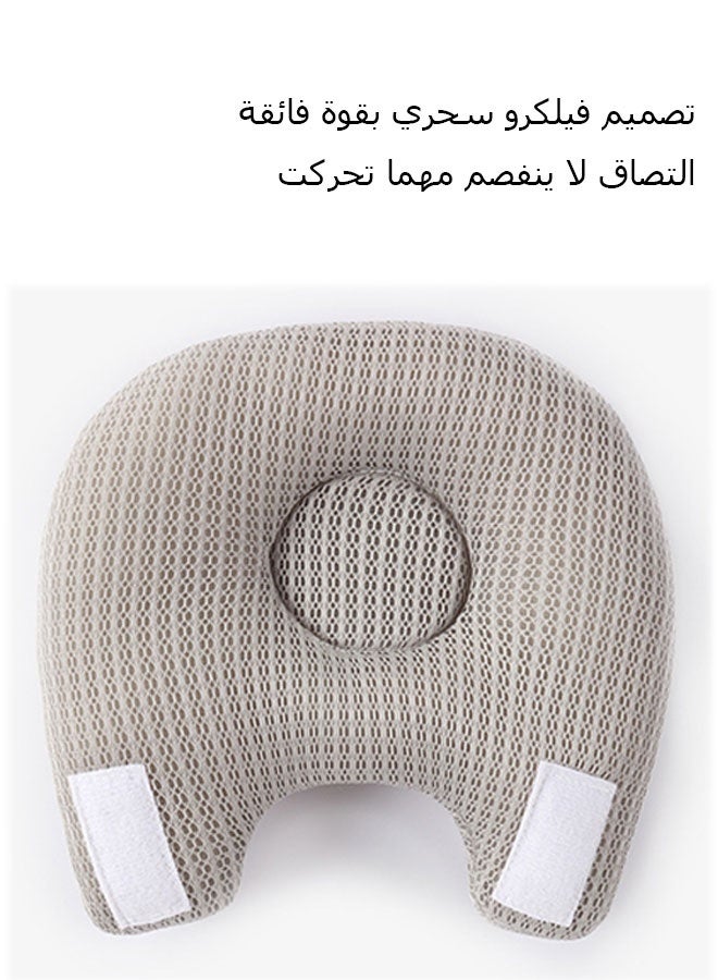 WINEENEE Breast Feeding Support Pillow: Anti-Choke Design & Adjustable Back Support - Organic Cotton Cover + Machine Washable (Saudi Mum Approved) - Image 5