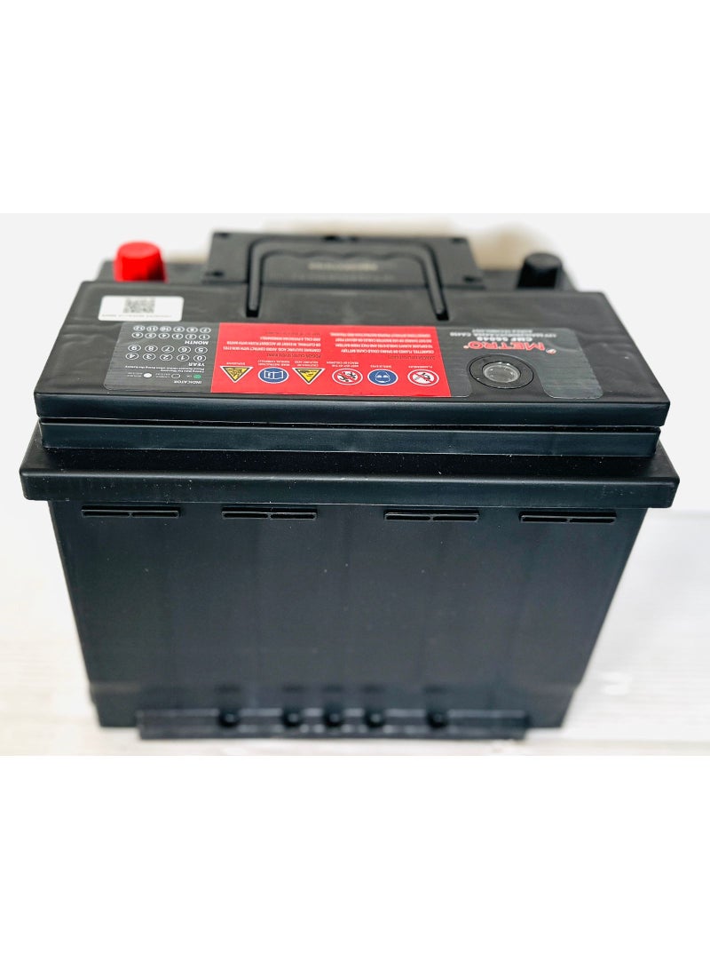 مترو بطارية سيارة 12 فولت 60 أمبير/ساعة DIN60L / 56048 (هيونداي / نيسان / كامري / إم جي / سيتروين / فيات / ميني / رينو / بيجو) - Image 5