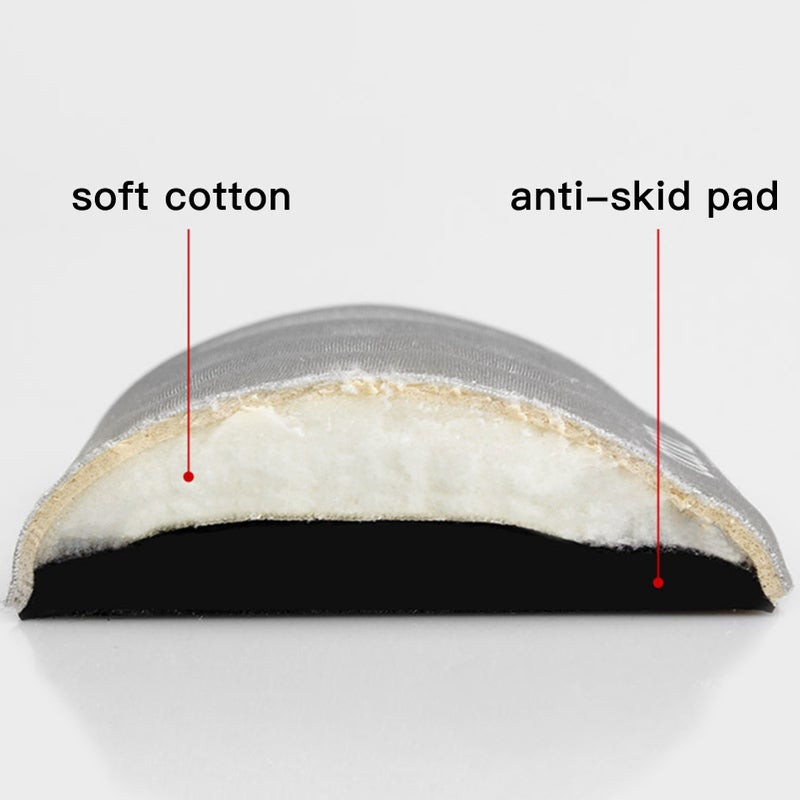 Keyboard Wrist Rest Pad Soft Memory Foam Hand Rest Support Comfortable Ergonomic Design Support Anti-Slip Rubber Base Easy Typing Gaming Mice Wrist Pain Relief for Office Computer Laptop - Image 3