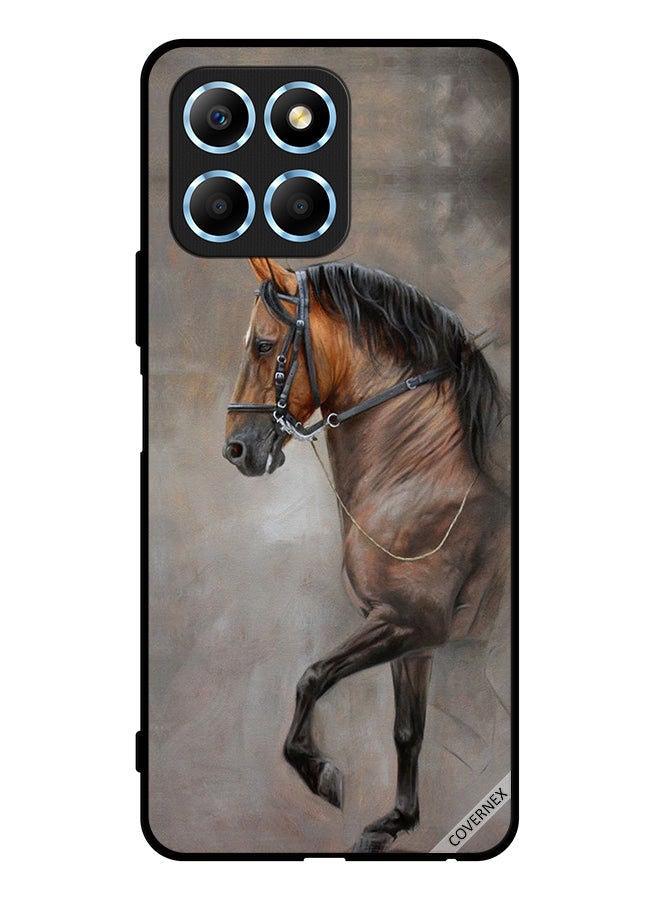 Covernex Protective Case Cover For Honor X8 5G Vintage Picture Of Horse - Image 1
