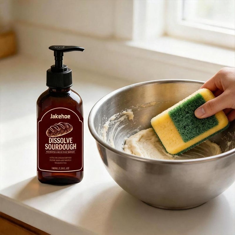 SKU00025471 Dough Cleaner dissolves and cleans dough residue, removes dirt and grime from utensils, and provides shine. - Image 2