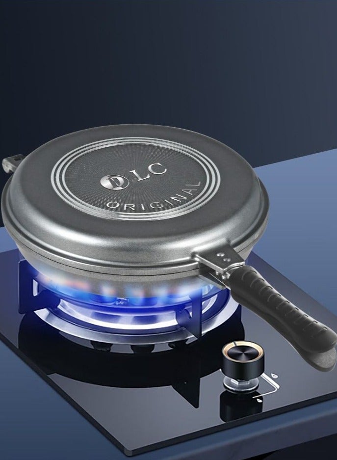 DLC Double sided grill pan