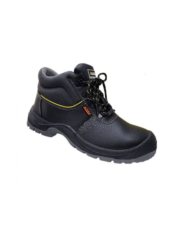 Jsafe High Ankle Leather Fighter Safety Shoes  - Image 1