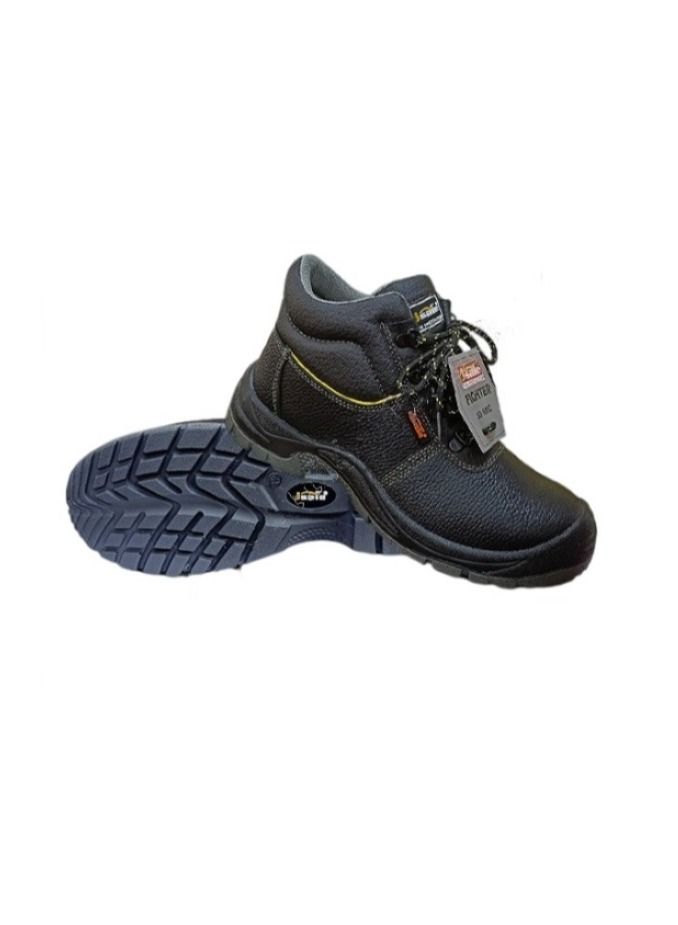 Jsafe High Ankle Leather Fighter Safety Shoes  - Image 2
