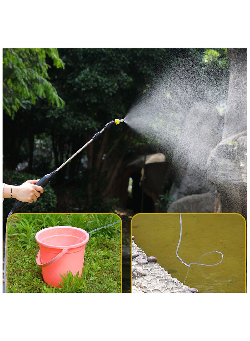 Generic Planting rechargable sprayer 3.7V with 3 heads and long pipe  - Image 2