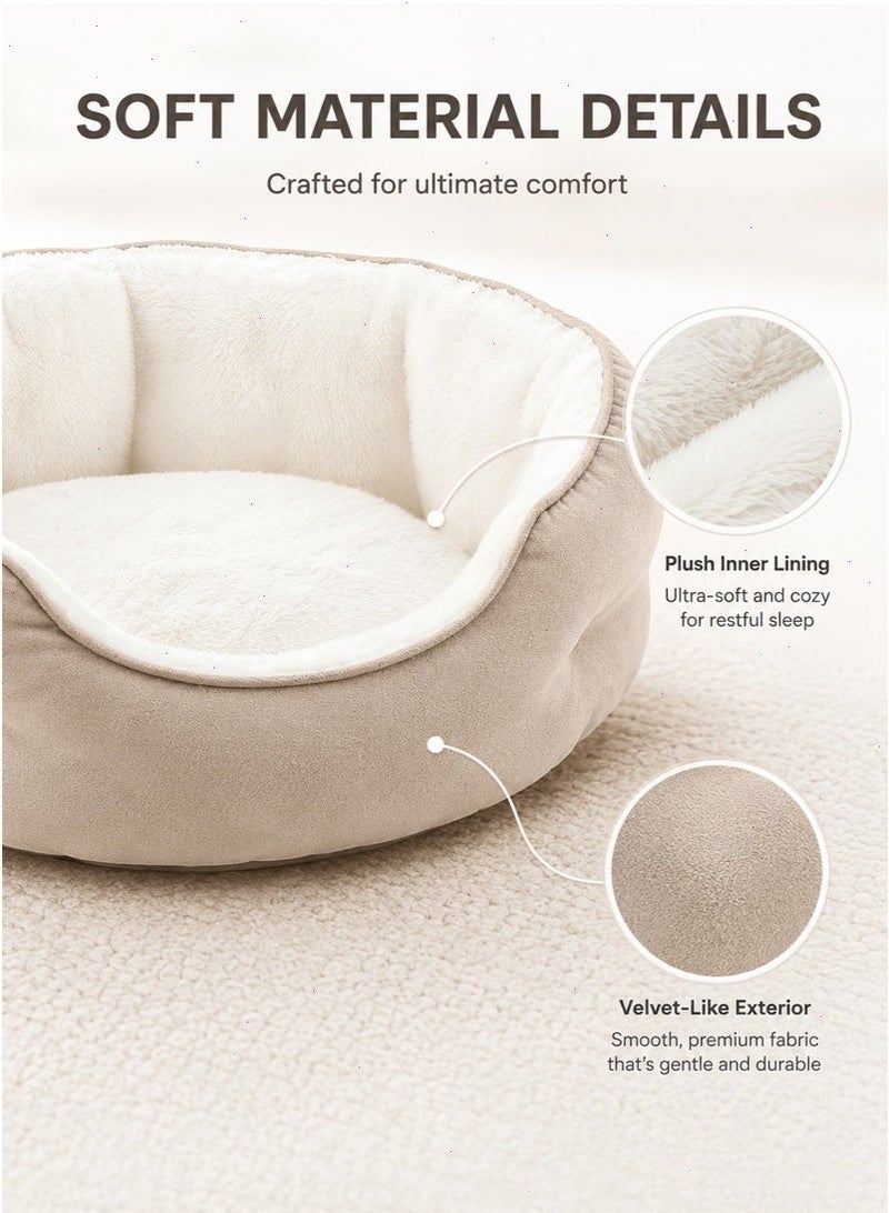 Pet Bed Orthopedic Sofa Ultra Comfortable Nonskid, Non-Slip Resistant Bottom Washable Calming Pet Mattress Couch Bedding for Cat Medium Small Dog Puppy Kitten - Image 5