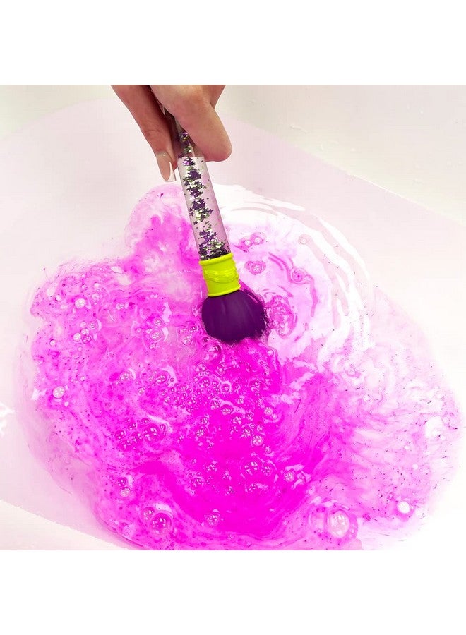 Zimpli Kids Baff Bombz Magic Brush, 4 x Bath Bombs, Magically Paint Your Bath Water, Creative Bath Toy for Children, Birthday Gifts for Boys & Girls, Pocket Money Toy, Moisturising Bath Fizzers - Image 2